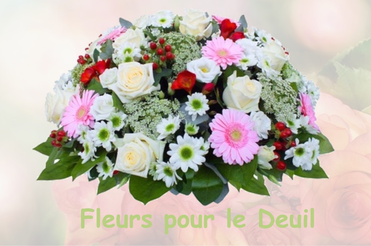 fleurs deuil SAINT-FIACRE